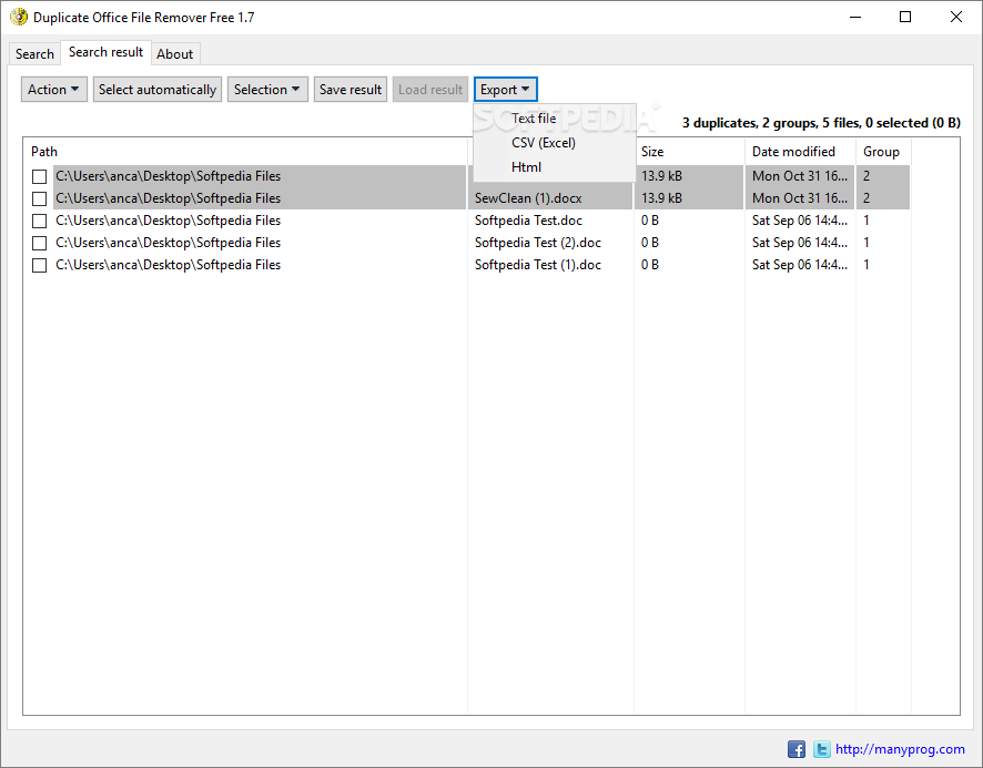 microsoft duplicate file remover free